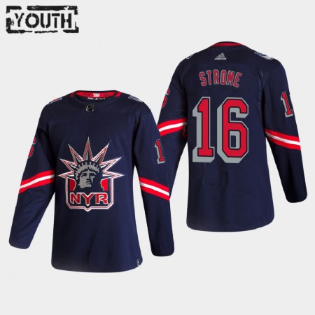 Camisola New York Rangers Ryan Strome 16 2020-21 Reverse Retro Authentic - Criança